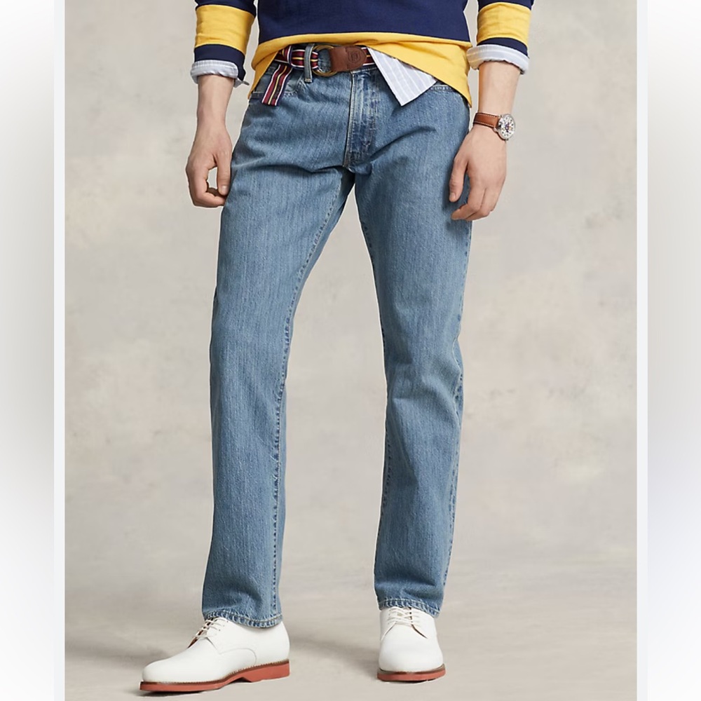 NWT Polo by Ralph Lauren Hampton Relaxed Straight Jean